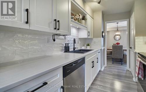 68 Deacon Lane, Ajax (South East), ON - Indoor Photo Showing Kitchen With Double Sink With Upgraded Kitchen