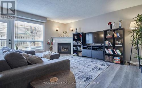 68 Deacon Lane, Ajax (South East), ON - Indoor Photo Showing Living Room With Fireplace