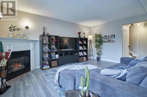 68 Deacon Lane, Ajax (South East), ON - Indoor Photo Showing Living Room With Fireplace