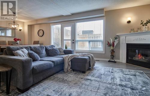 68 Deacon Lane, Ajax (South East), ON - Indoor Photo Showing Living Room With Fireplace