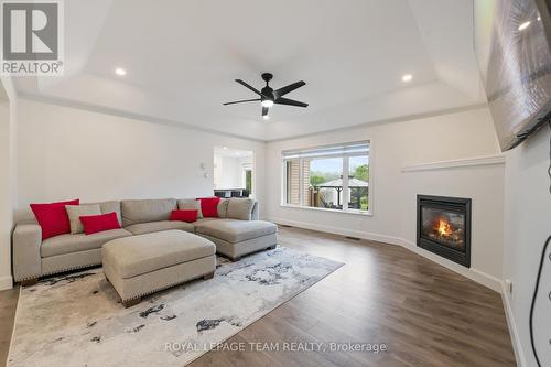 2760 Johannes Street, Ottawa, ON - Indoor Photo Showing Living Room With Fireplace