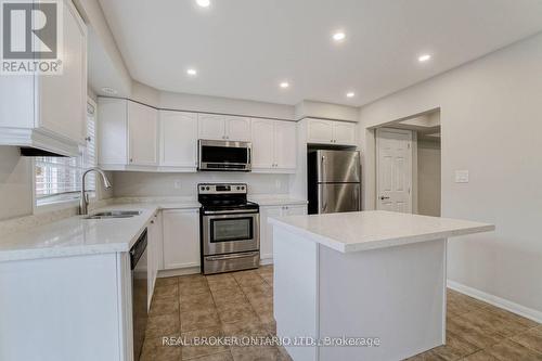 64 Commuter Drive, Brampton, ON - Indoor Photo Showing Kitchen With Upgraded Kitchen