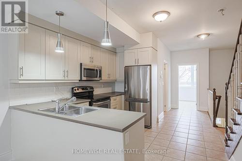 A - 607 Marlee Avenue, Toronto, ON - Indoor Photo Showing Kitchen With Double Sink