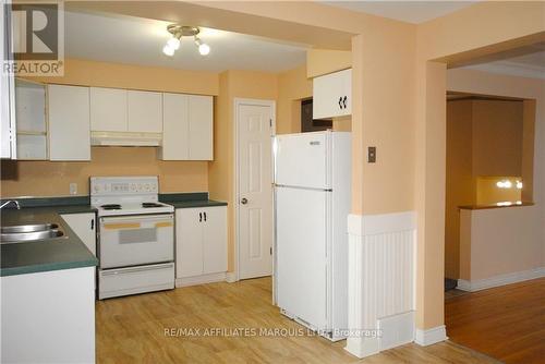 1416 Churchill Street, Cornwall, ON - Indoor Photo Showing Kitchen With Double Sink