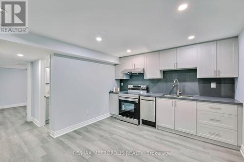 Bsmt - 87 Knotty Pine Drive, Whitby, ON - Indoor Photo Showing Kitchen With Double Sink