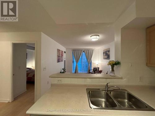 510 - 22 Olive Avenue, Toronto, ON - Indoor Photo Showing Kitchen With Double Sink