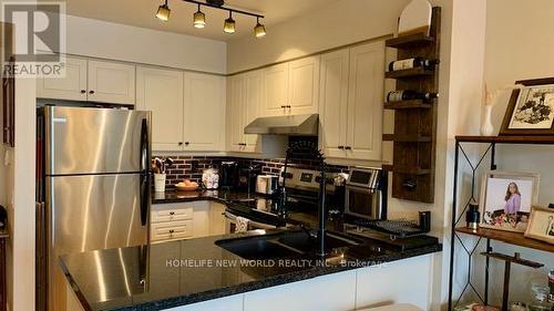 206 - 9 Northern Heights Drive, Richmond Hill, ON - Indoor Photo Showing Kitchen With Double Sink