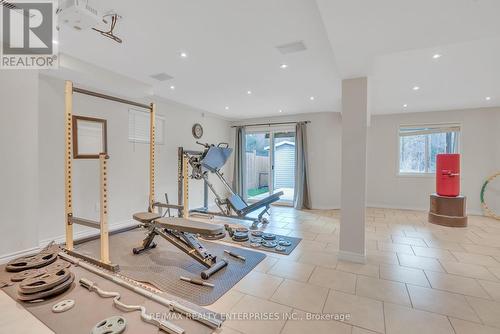 28 Sun King Crescent, Barrie, ON - Indoor Photo Showing Gym Room