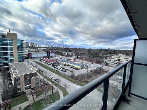 1107-33 Singer Crt, Toronto, ON - Outdoor With Balcony With View