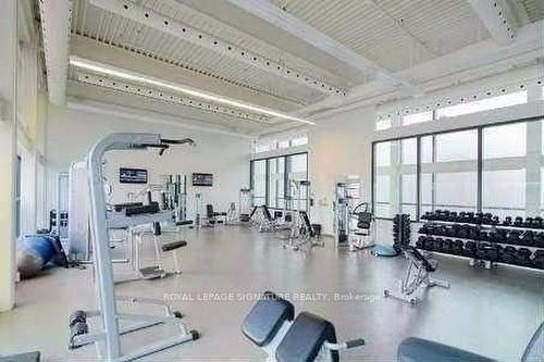 1107-33 Singer Crt, Toronto, ON - Indoor Photo Showing Gym Room