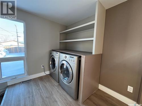 222 1St Street, Lang, SK - Indoor Photo Showing Laundry Room