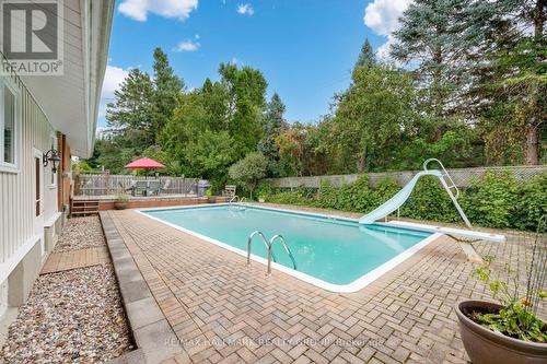 35 Bedale Drive, Ottawa, ON - Outdoor With In Ground Pool With Backyard