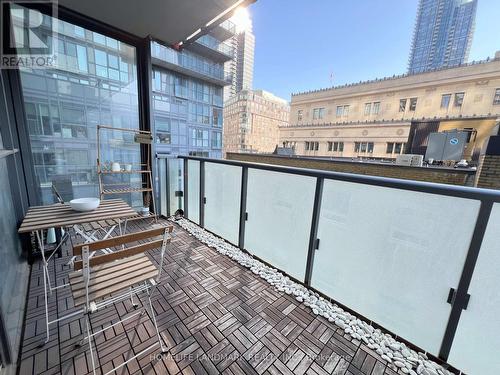 510 - 15 Grenville Street, Toronto, ON - Outdoor With Balcony