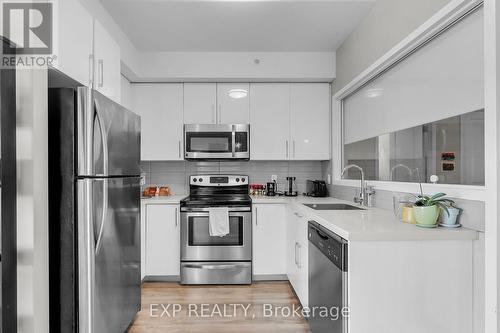 502 - 1291 Gordon Street, Guelph, ON - Indoor Photo Showing Kitchen With Stainless Steel Kitchen