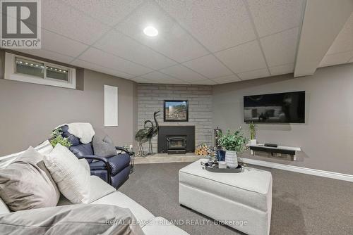 71 Kingsford Crescent, London, ON - Indoor With Fireplace