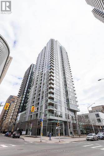 1707 - 179 Metcalfe Street, Ottawa, ON - Outdoor With Balcony With Facade