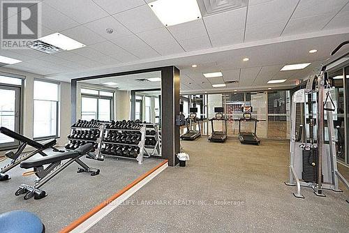 1204 - 365 Prince Of Wales Drive, Mississauga, ON - Indoor Photo Showing Gym Room