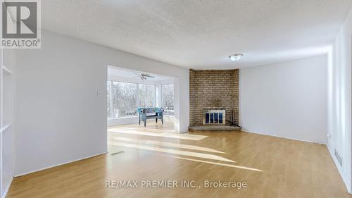 105 Fairglen Avenue, Brampton, ON - Indoor With Fireplace