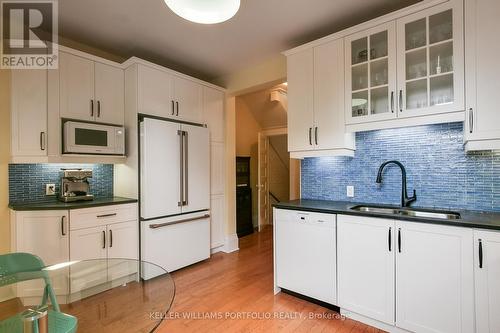 130 Sunnyside Avenue, Toronto, ON - Indoor Photo Showing Kitchen With Double Sink