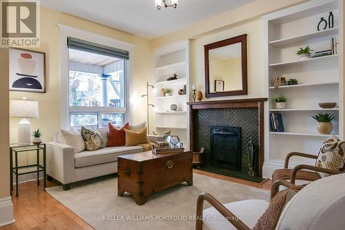 130 Sunnyside Avenue, Toronto, ON - Indoor With Fireplace