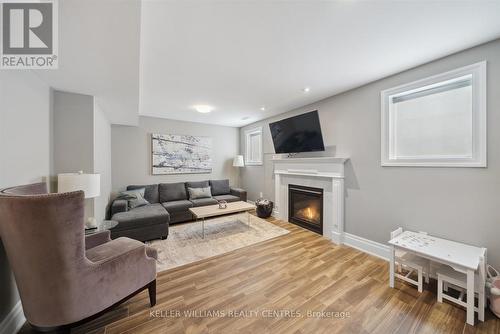 66 Robert Wilson Crescent, Georgina, ON - Indoor Photo Showing Living Room With Fireplace