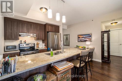 417 - 120 Prestige Circle, Ottawa, ON - Indoor Photo Showing Kitchen With Double Sink