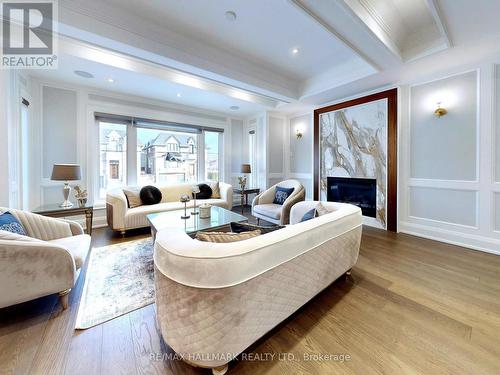 145 Norton Avenue, Toronto, ON - Indoor Photo Showing Living Room With Fireplace