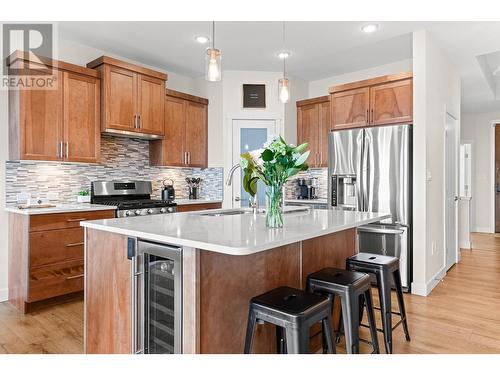 1107 Syer Road, Penticton, BC - Indoor Photo Showing Kitchen With Upgraded Kitchen