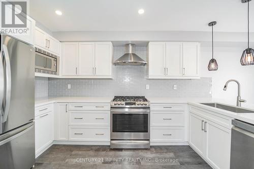 178 High Street, Clarington (Bowmanville), ON - Indoor Photo Showing Kitchen With Stainless Steel Kitchen With Upgraded Kitchen