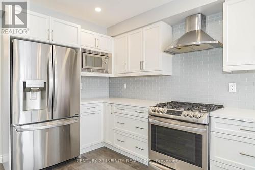 178 High Street, Clarington (Bowmanville), ON - Indoor Photo Showing Kitchen With Stainless Steel Kitchen With Upgraded Kitchen