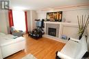 2915 37Th Street W, Saskatoon, SK  - Indoor Photo Showing Living Room With Fireplace 