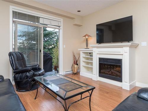 513-623 Treanor Ave, Langford, BC - Indoor Photo Showing Living Room With Fireplace