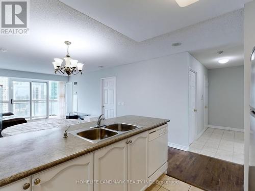 2208 - 18 Parkview Avenue, Toronto, ON - Indoor Photo Showing Kitchen With Double Sink