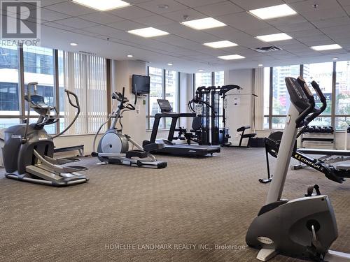 2208 - 18 Parkview Avenue, Toronto, ON - Indoor Photo Showing Gym Room