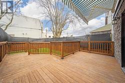 View of wooden deck - 