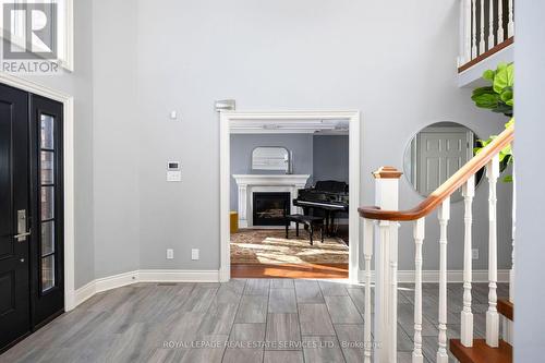 1209 Bowman Drive, Oakville, ON - Indoor Photo Showing Other Room With Fireplace