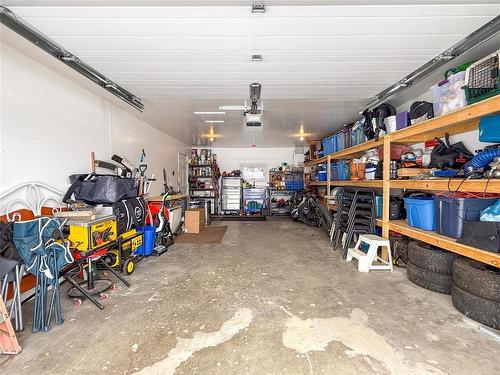 219 3Rd Avenue W, Souris, MB - Indoor Photo Showing Garage