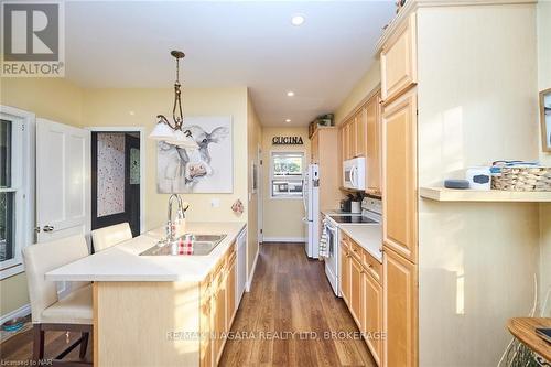 53 Archange Street, Fort Erie (332 - Central), ON - Indoor Photo Showing Kitchen With Double Sink