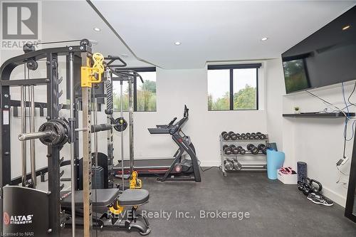 1508 Gregory Road, St. Catharines (454 - Rural Fourth), ON - Indoor Photo Showing Gym Room