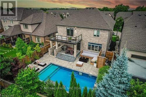 8 Tuscany Court, St. Catharines (453 - Grapeview), ON - Outdoor With In Ground Pool With Deck Patio Veranda