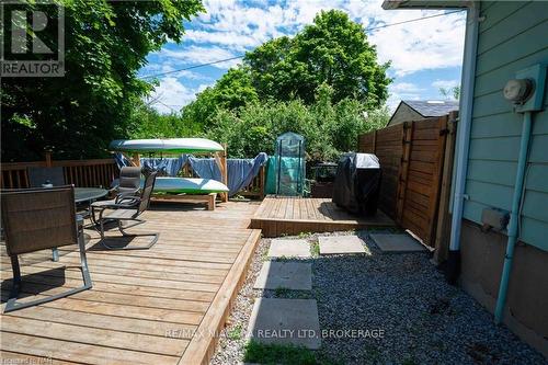 5 Rockdale Avenue, St. Catharines (460 - Burleigh Hill), ON - Outdoor With Deck Patio Veranda With Exterior