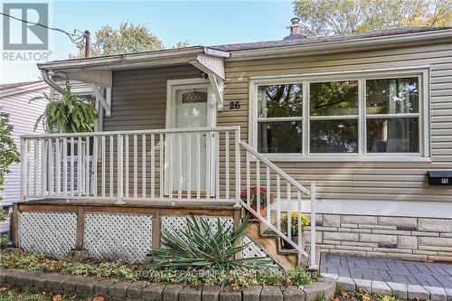 26 Doncaster Boulevard, St. Catharines (446 - Fairview), ON - Outdoor With Deck Patio Veranda