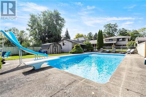 2978 St. Paul Avenue, Niagara Falls (205 - Church'S Lane), ON - Outdoor With In Ground Pool With Backyard