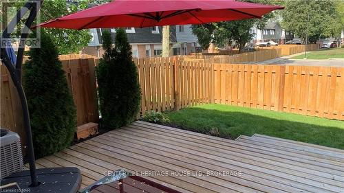 125 - 185 Denistoun Street, Welland (772 - Broadway), ON - Outdoor With Deck Patio Veranda