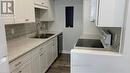 125 - 185 Denistoun Street, Welland (772 - Broadway), ON  - Indoor Photo Showing Kitchen With Double Sink 