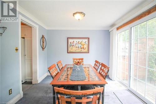 18 - 1599 Pelham Street, Pelham (662 - Fonthill), ON - Indoor Photo Showing Dining Room