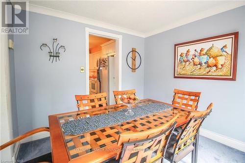 18 - 1599 Pelham Street, Pelham (662 - Fonthill), ON - Indoor Photo Showing Dining Room