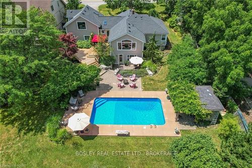 14443 Niagara River Parkway, Niagara-On-The-Lake (106 - Queenston), ON - Outdoor With In Ground Pool