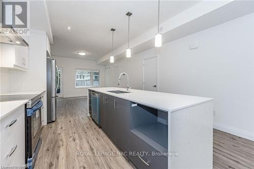 47 Lily Lane, Guelph (Clairfields), ON - Indoor Photo Showing Kitchen With Stainless Steel Kitchen With Upgraded Kitchen