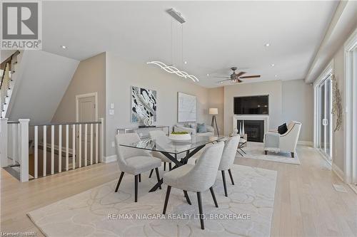 755 Lakeshore Road, Fort Erie (333 - Lakeshore), ON - Indoor Photo Showing Dining Room With Fireplace